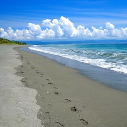 On the beach, beach towels, beach massages, beach yoga