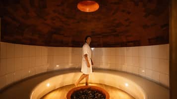 Behandlungsräume für Paare, Sauna, Dampfbad, Massageanwendungen