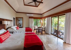 Svit - 2 queensize-sängar | Egyptiska bomullslakan, sängtillbehör av högsta kvalitet och duntäcken