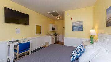 Caja de seguridad en la habitación y escritorio