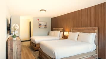 Premium Room, 2 Queen Beds, Non Smoking | Individually decorated, individually furnished, desk, free WiFi