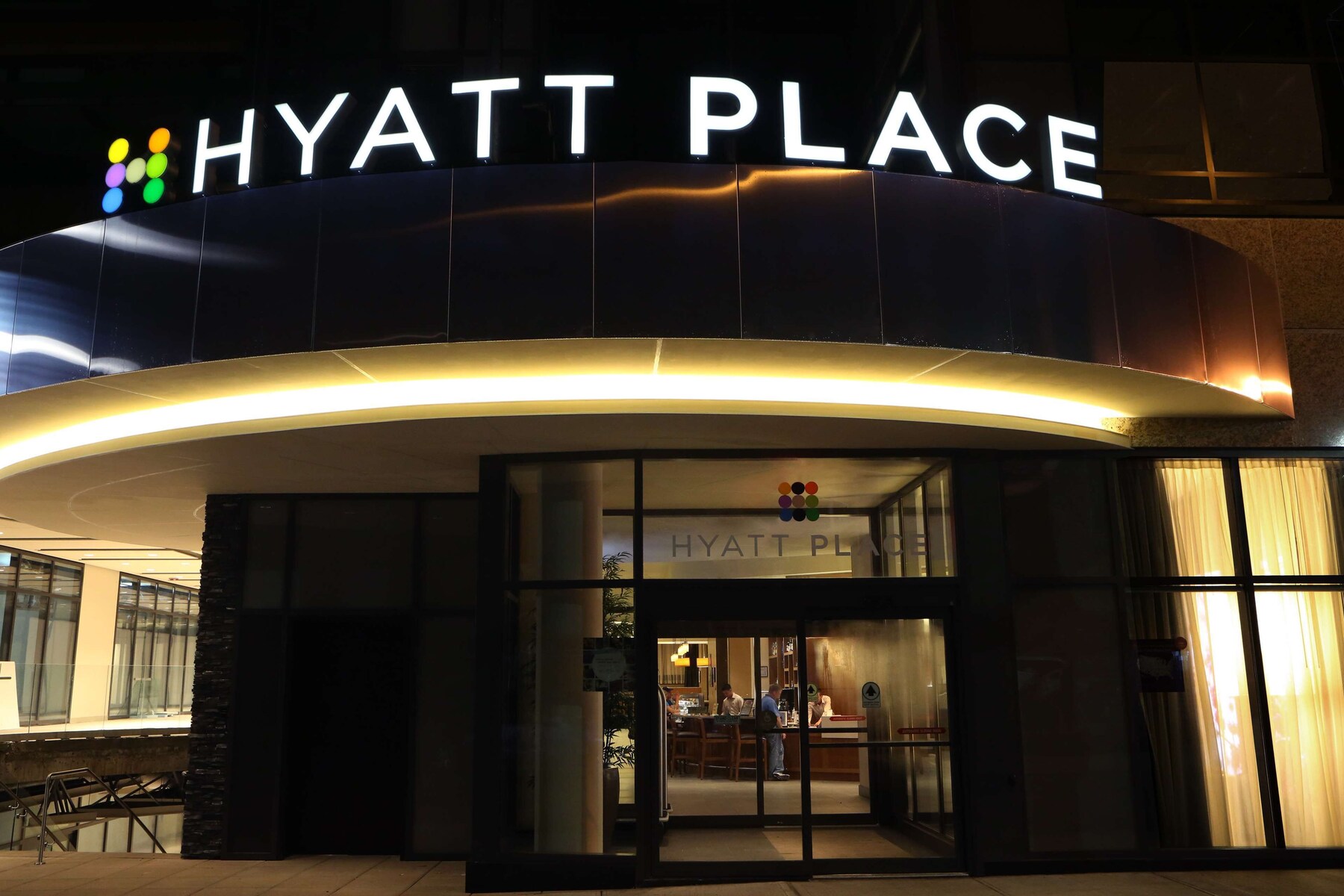 Front of property - evening/night