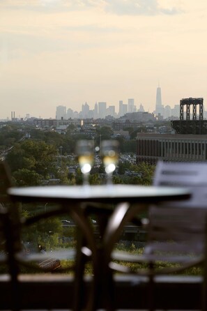 Vistas a la ciudad desde el alojamiento