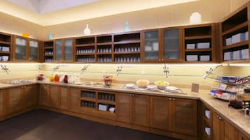 Daily buffet breakfast (USD 11 per person)