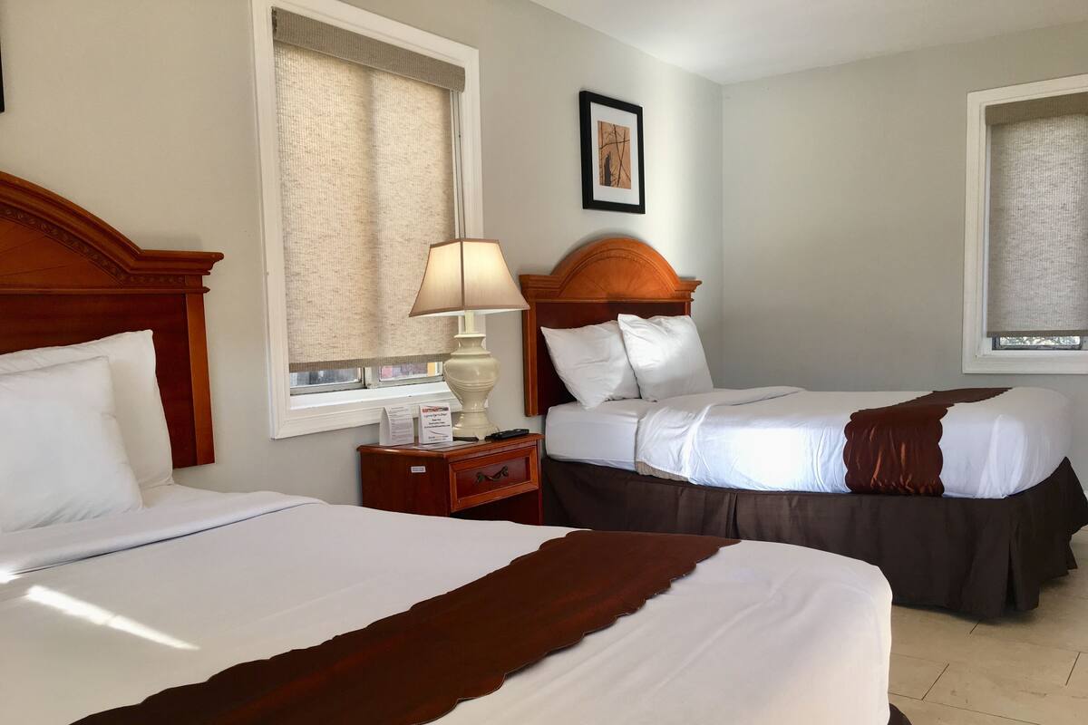 Standard Double Room, 1 King Bed, Refrigerator & Microwave