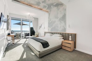Studio, Sea Facing | Premium bedding, in-room safe, desk, laptop workspace