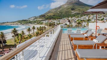 On the beach, white sand