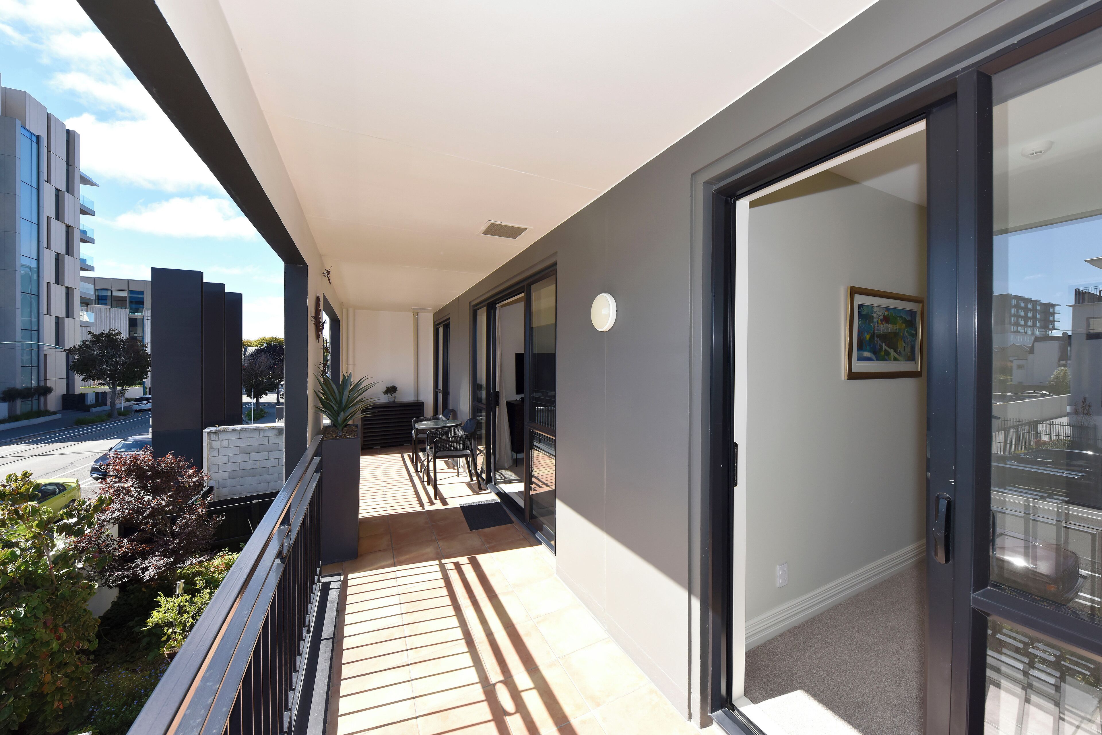 Appartement, 2 slaapkamers, uitzicht op stad | Terras