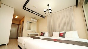 Deluxe-Doppel- oder -Zweibettzimmer