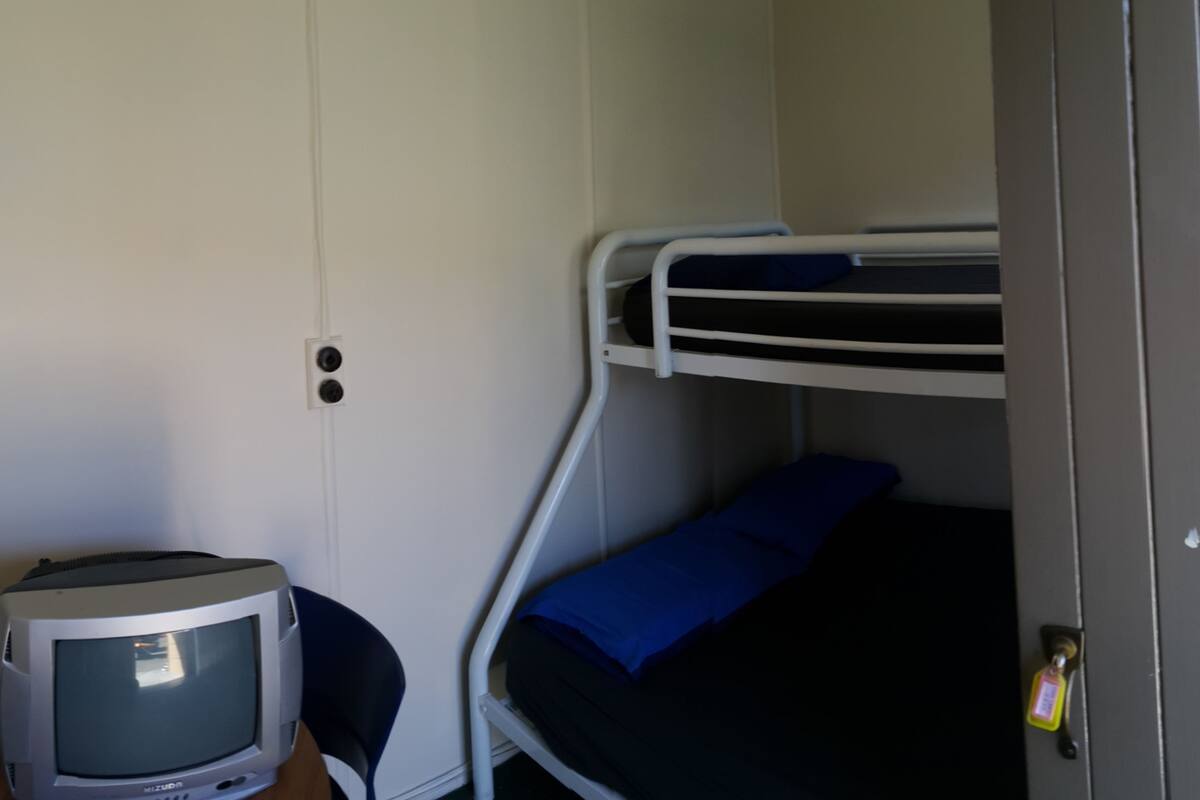 Basic Cabin, Communal bathroom | Iron/ironing board (on request), cots/infant beds, free WiFi, bed sheets