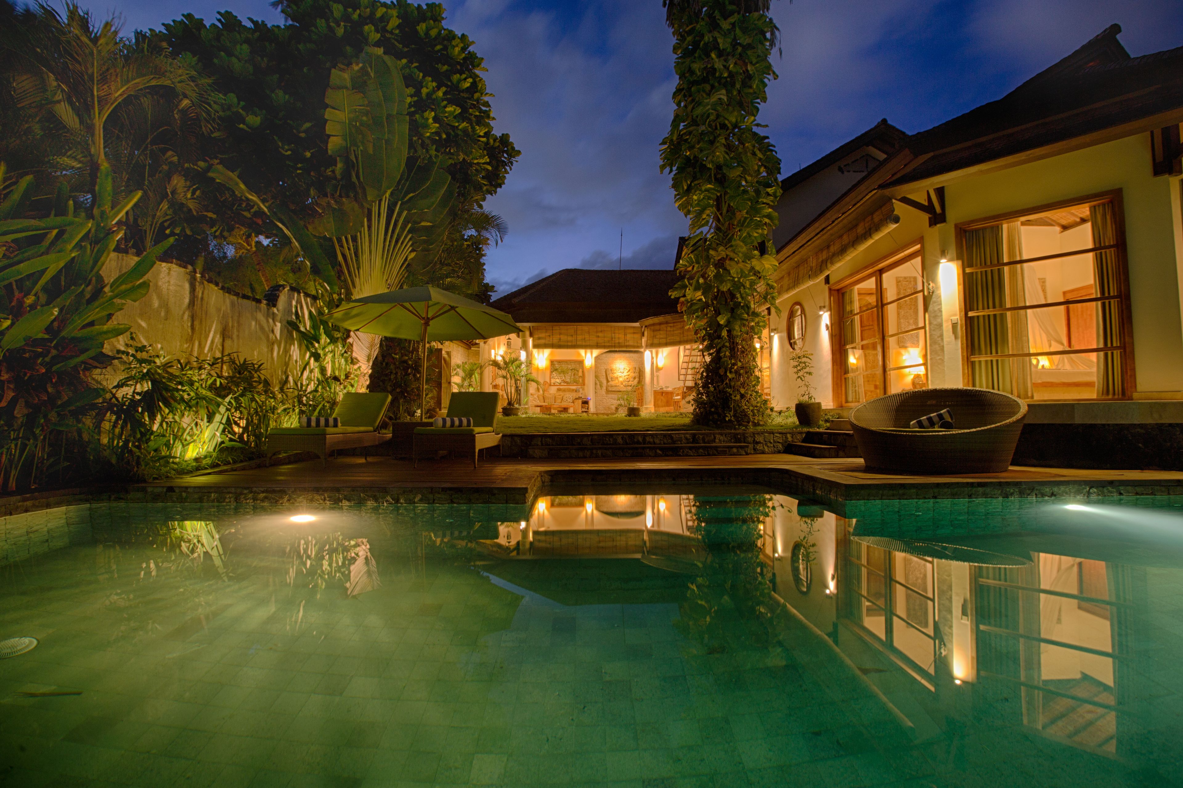 Vila Keluarga, 3 kamar tidur, kolam renang pribadi | Teras/patio