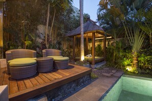 Familievilla - 3 soveværelser - privat pool | Terrasse/gårdhave