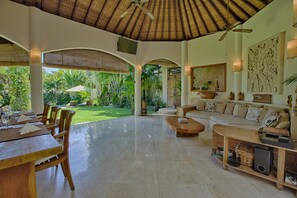 3 - Bedrooms with Private Pool Villa | Living area