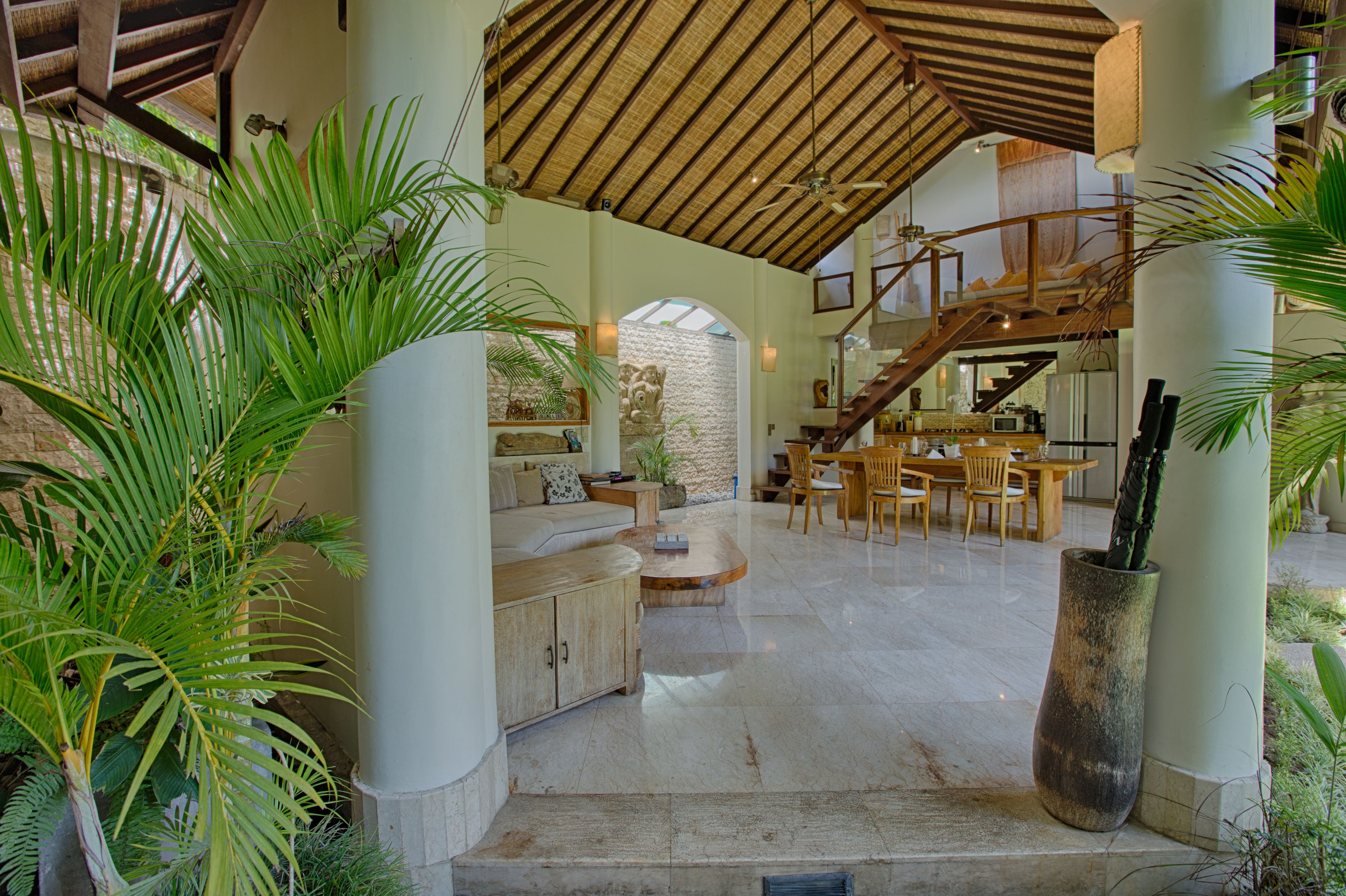 3 - Bedrooms with Private Pool Villa | Living area | TV, DVD player