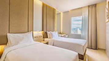 In-room safe, desk, blackout curtains, free WiFi