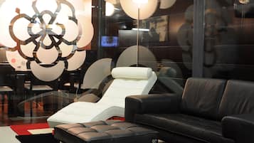 Sala de estar en el lobby