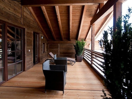 Terraza o patio. Zin Senfter Residence