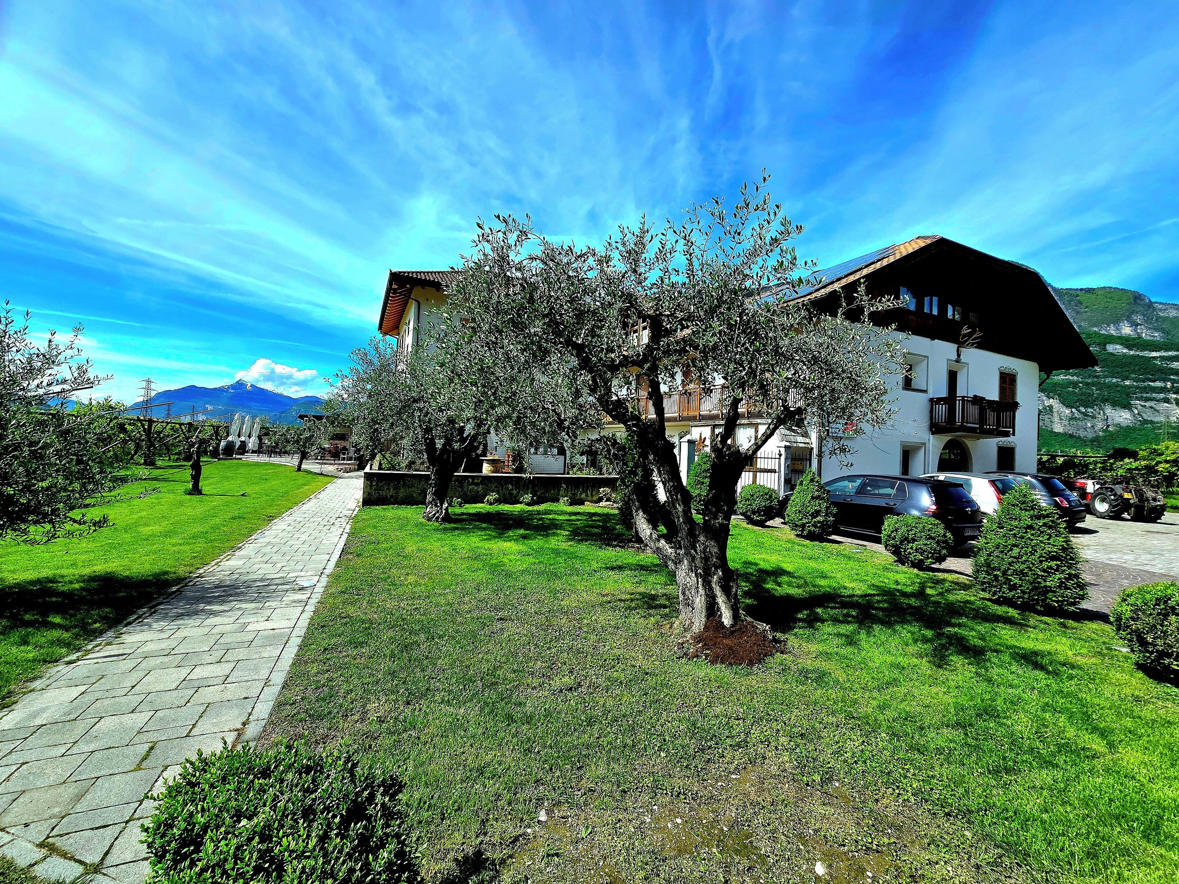 Facciata della struttura