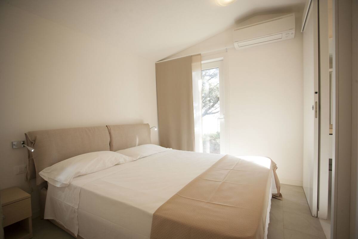 Bungalow Premium, 2 chambres, terrasse, cÎté jardin