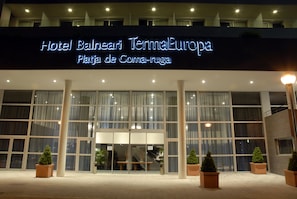 Front of property – evening/night