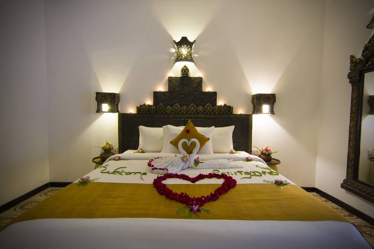 Pillow-top beds, minibar, in-room safe, individually decorated