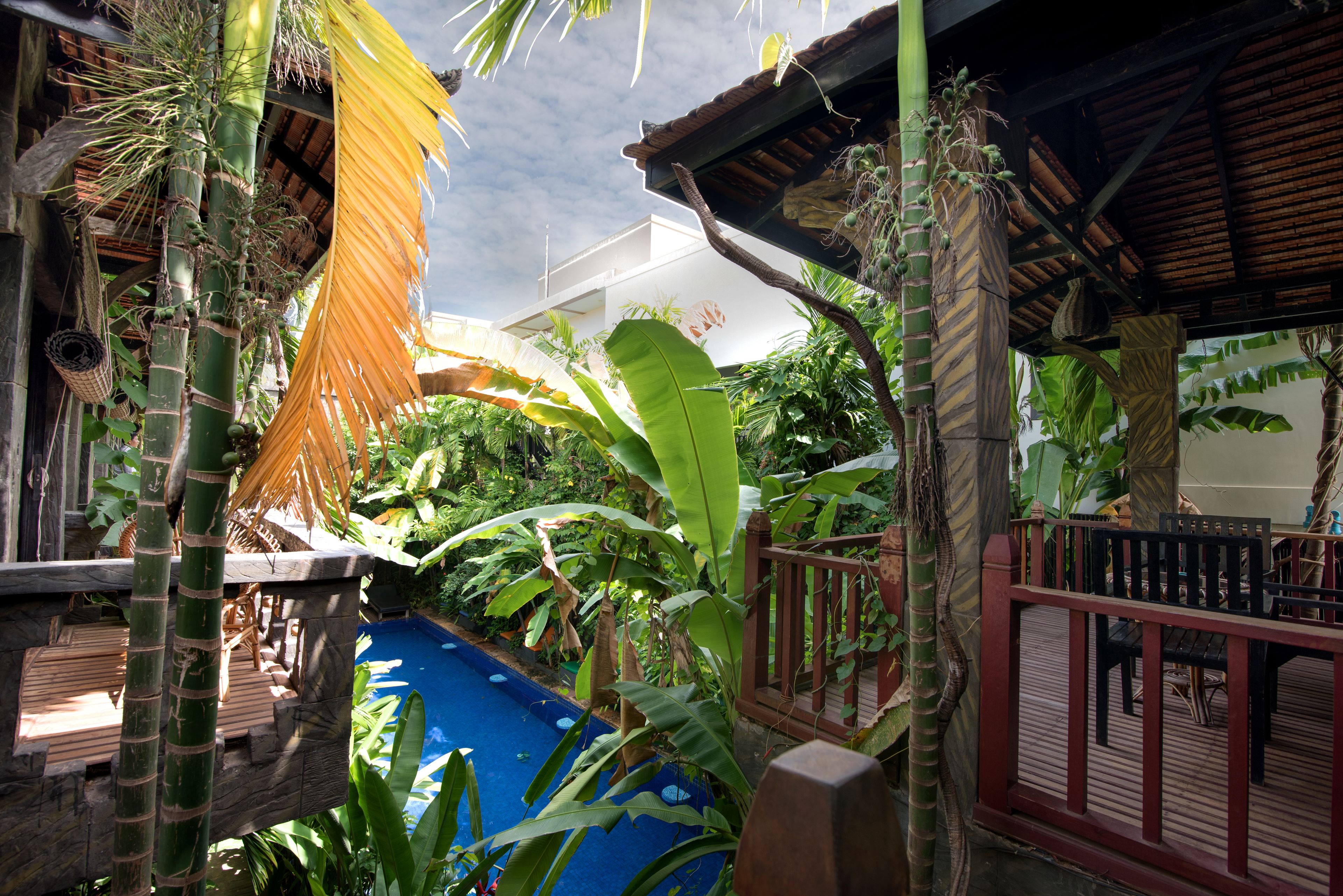 honeymoon pool suite | balcony view
