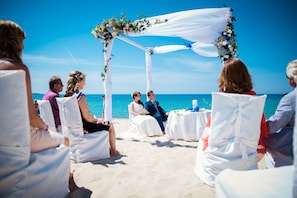 Aussenbereich für Hochzeiten