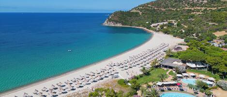 Vista spiaggia/mare