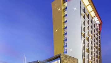 Front of property – evening/night