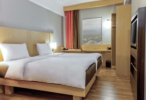 Minibar, in-room safe, desk, blackout curtains