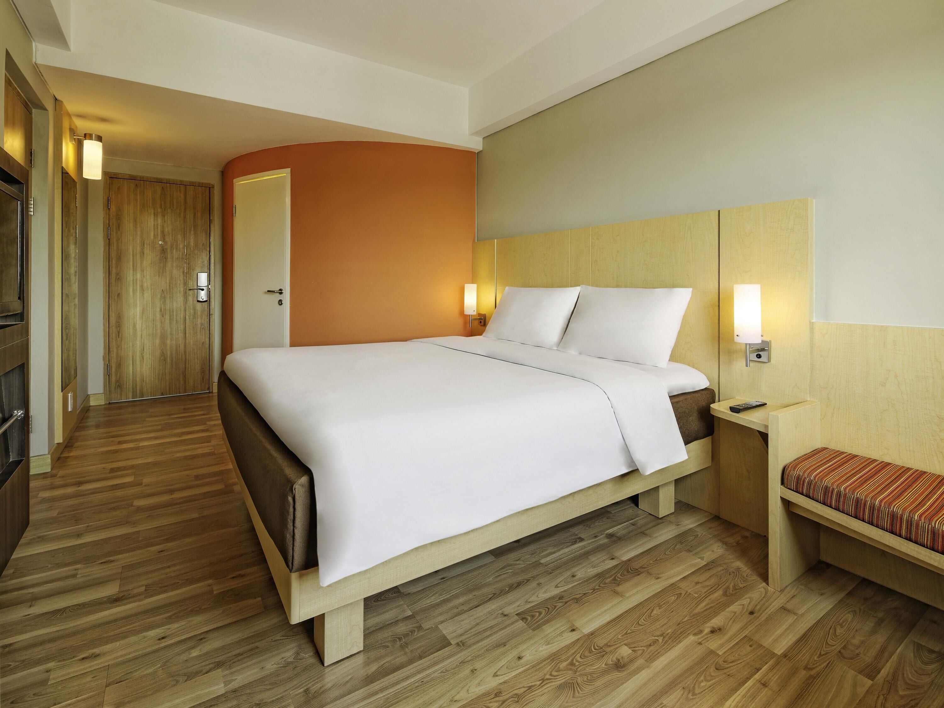 Minibar, in-room safe, desk, blackout drapes