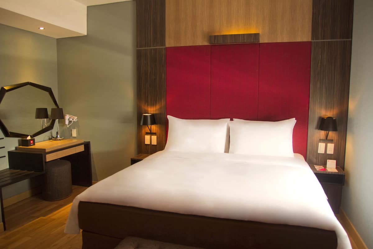 Minibar, in-room safe, desk, blackout curtains