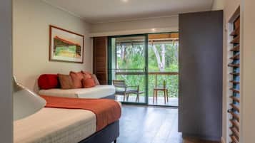 Kamer, uitzicht op rivier | 1 slaapkamer