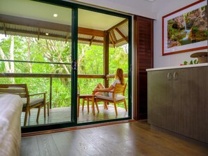 Habitación, vistas al río