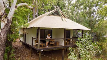 Habitación, vista al río