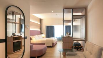 Executive-Doppelzimmer, 1 Doppelbett oder 2 Einzelbetten | Minibar, Zimmersafe, Schreibtisch, schallisolierte Zimmer