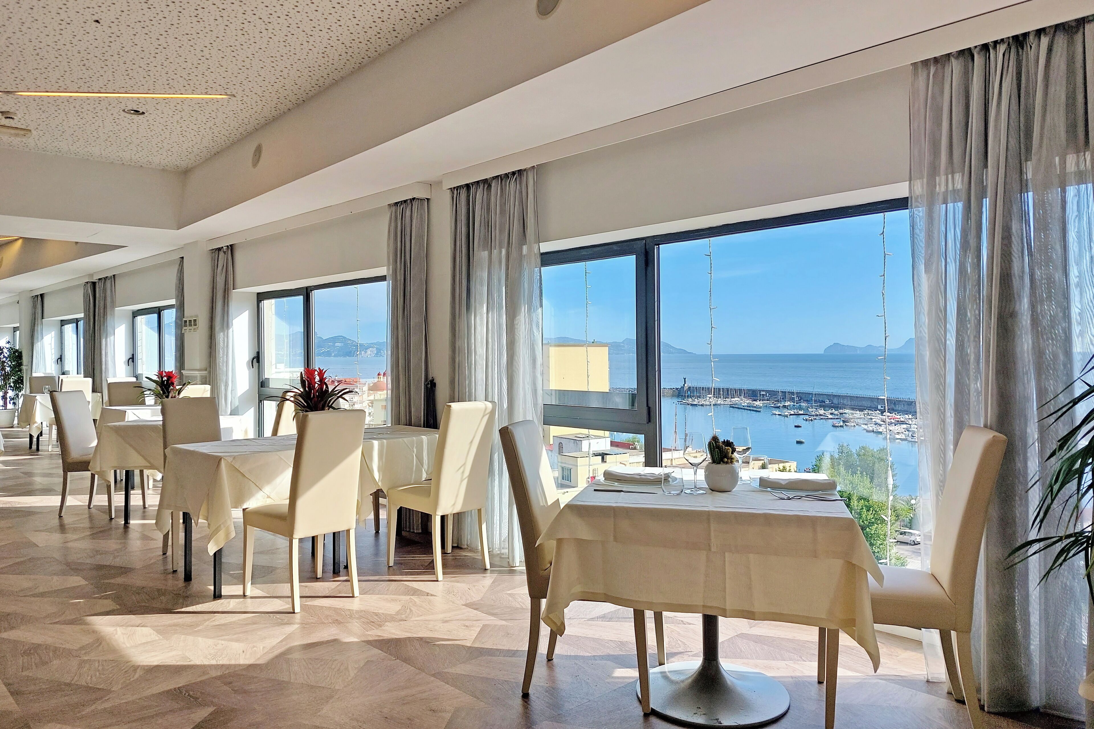 dinner served, local cuisine, sea views