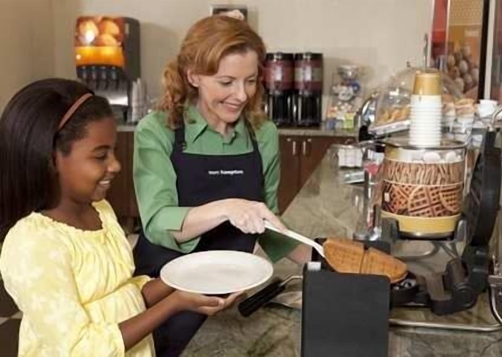 free daily self-service breakfast