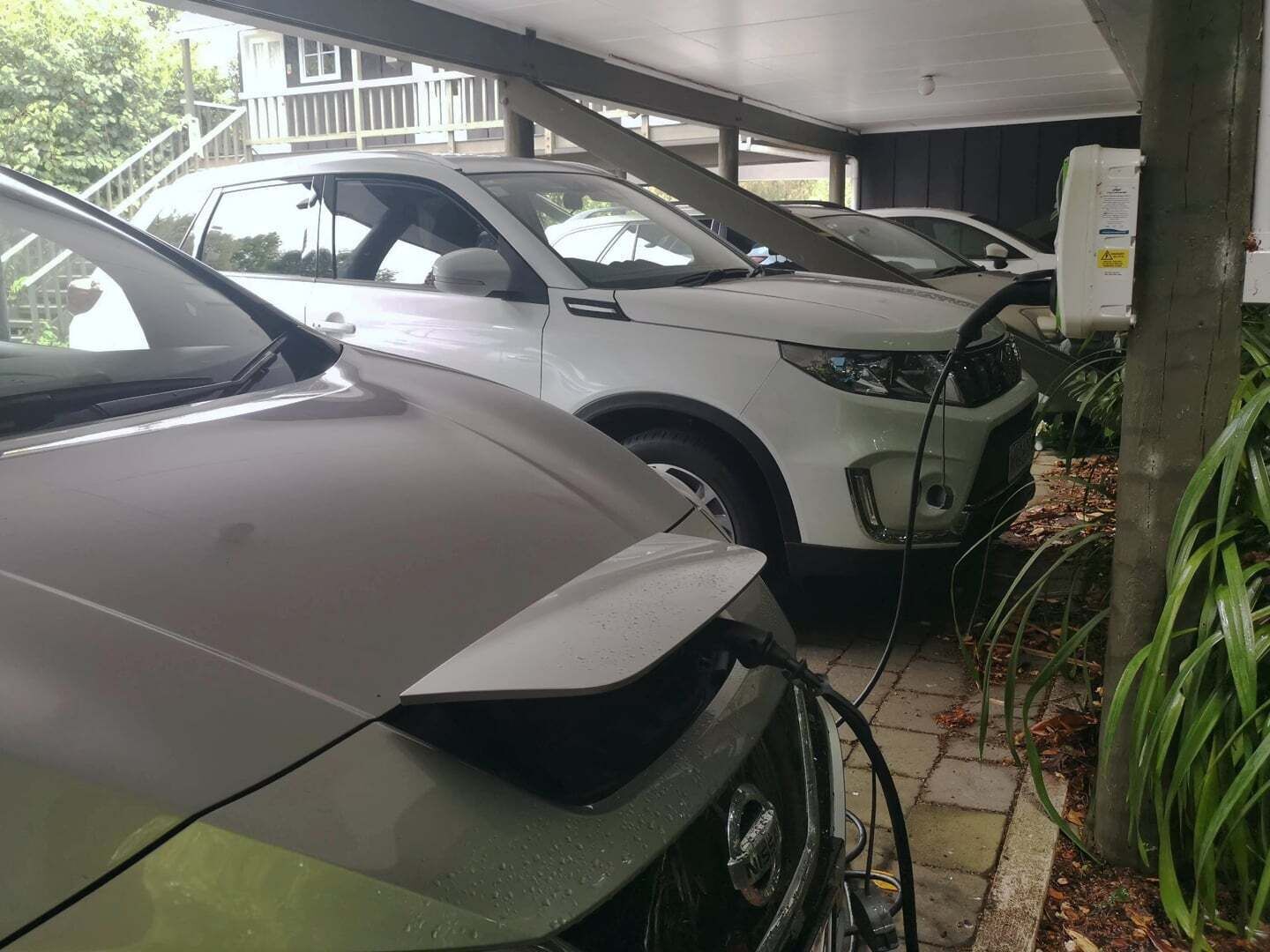 electric vehicle-charging station