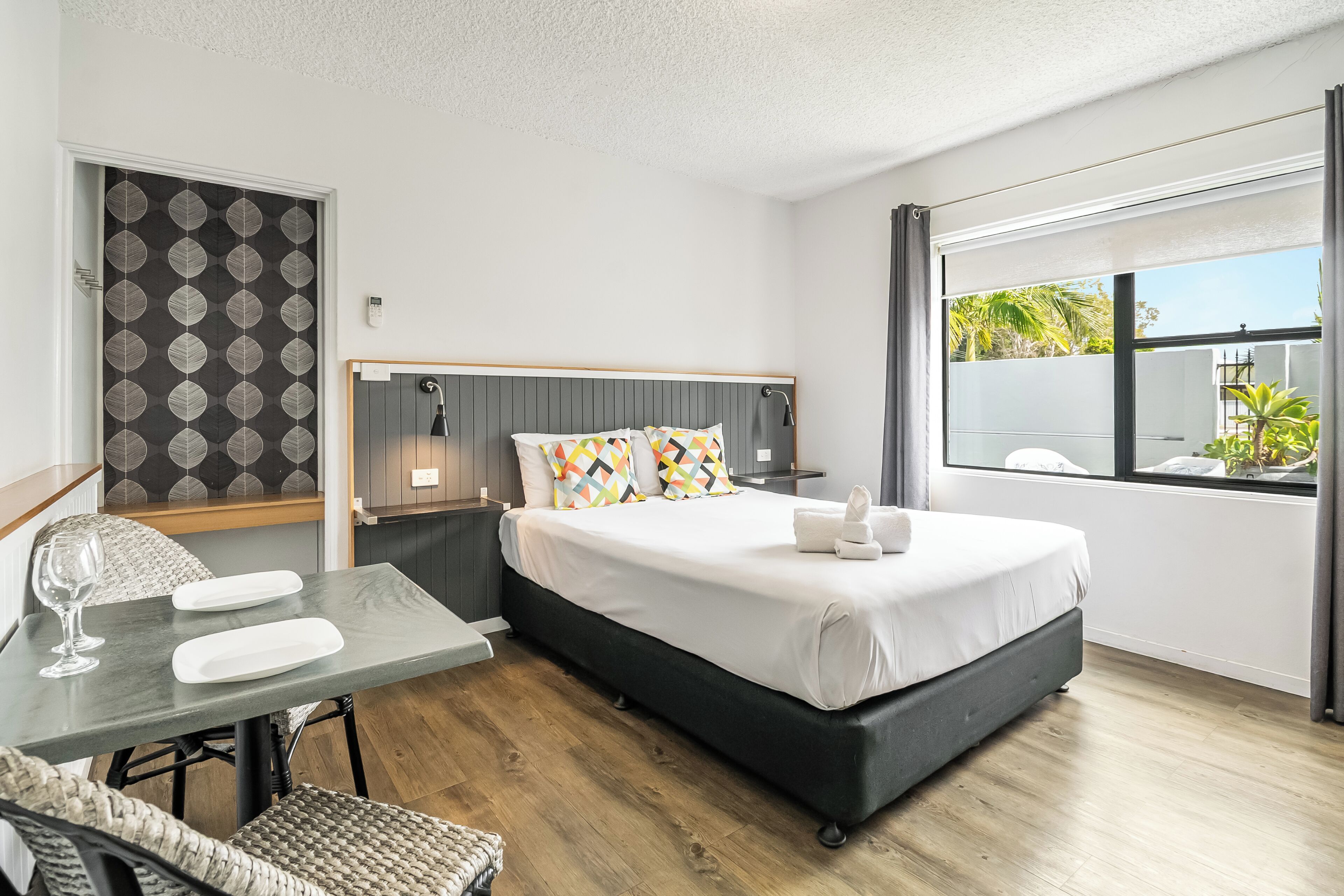 Basic Double Room, Pool View | Premium bedding, individually decorated, individually furnished