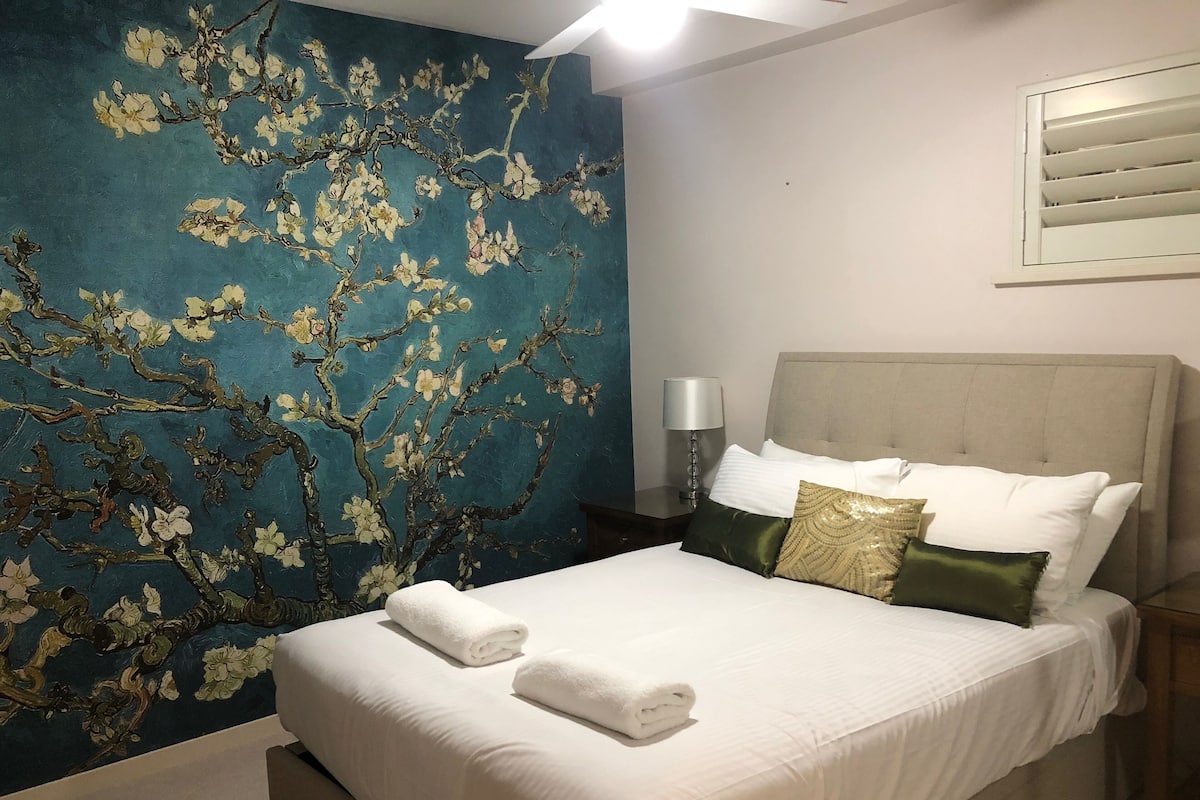 1 Bedroom Garden View Apartment | 2 bedrooms, iron/ironing board, free WiFi, bed sheets