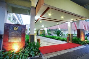 Entrada de la propiedad