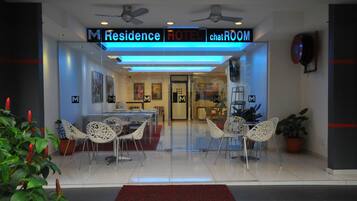 Majoituspaikan julkisivu