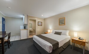 Leilighet – standard, 1 soverom | Strykejern/-brett, wi-fi (inkludert), sengetøy og rullestolvennlig