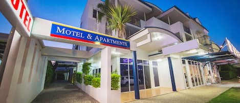 Façade de l’hébergement