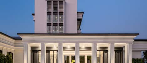 Façade de l’hébergement