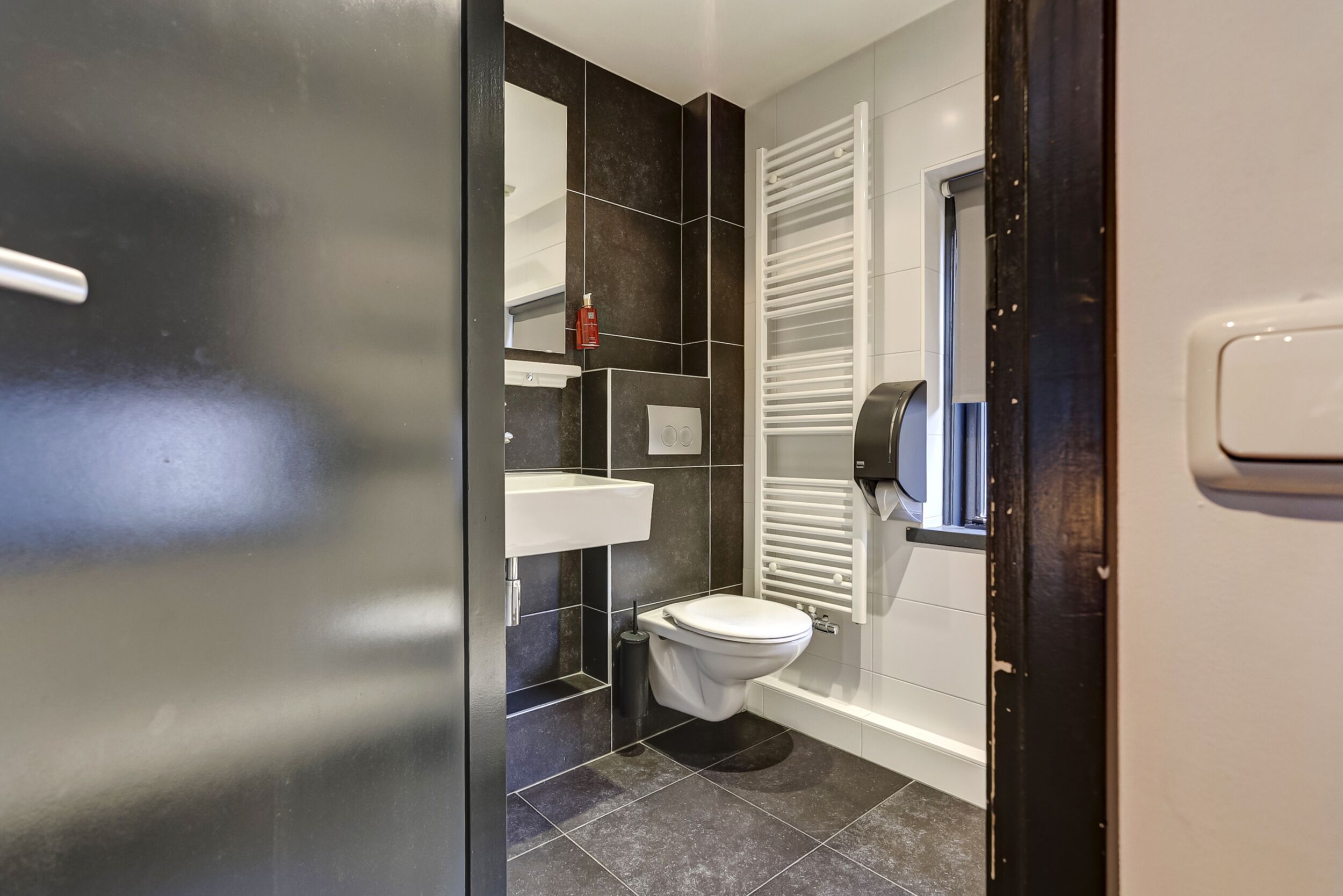 free toiletries, hair dryer, towels, soap