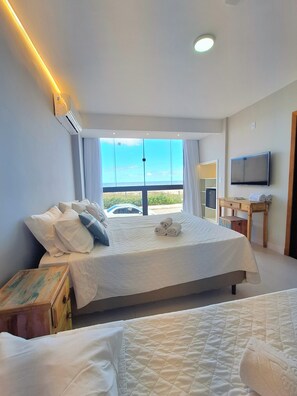 Premium bedding, in-room safe, laptop workspace, free WiFi