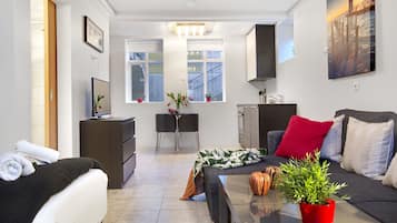 Studio, Ground Floor (4 Adults) | Private kitchenette | Fridge, microwave, stovetop, coffee/tea maker