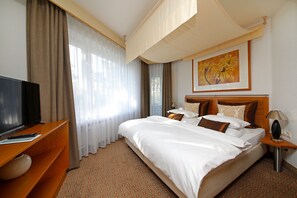 1 chambre, literie hypoallergénique, minibar